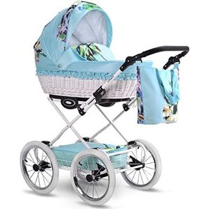 Kinderwagen Retro Garden babyzitje en Isofix optioneel door SaintBaby Dash G04 met babyzitje