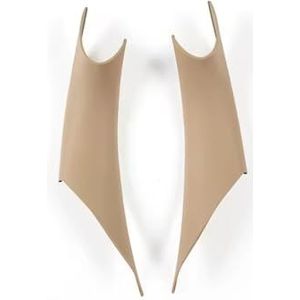 Auto interieurdeurgrepen 2 Stuks Voor BMW 3 4 Serie F30 F31 F32 F33 F34 F36 F80 F82 M3 M4 2012-2018 Voorzijde Rechts Links Rechts Mat Zwarte Autodeurgreep(Beige 2pc)