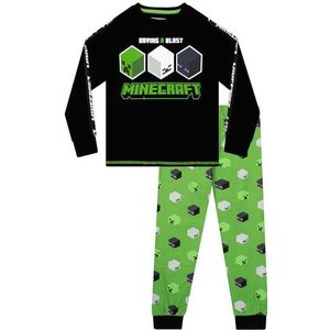 Minecraft Pyjama's Voor Jongens | Schwarz Gaming Pyjama Set