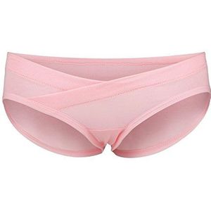 Zerodis Ondergoed katoen lage taille elastisch ademend voor zwangere vrouwen vrouwen (L-Pink)