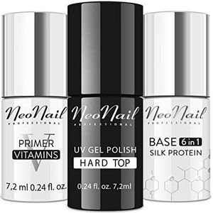NeoNail Professional NeoNail Set 3x UV 7,2 ml Base Top Primer Vitaminen zuurvrij preparaat