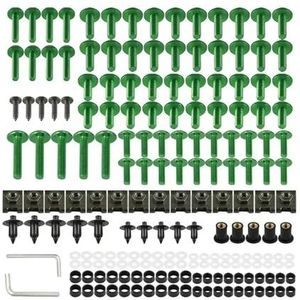 CANGM Set met schroeven en moeren voor motorbehuizing voor Aprilia SRV 850 SRV850 Sportcity 50/125/250/300 SR Motard motoraccessoires kit bekledingsschroeven set (EE)