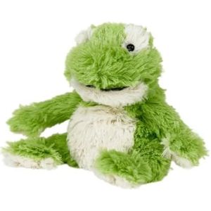 Warmies Kikker Pluche Mini Formaat, Volledig Magnetronbestendig en Verzwaard Knuffeldier voor Angst, Koel in de Vriezer of Verwarm in de Magnetron, Zacht Speelgoed Warmtekussen