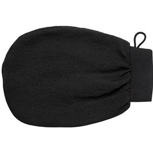 Badsponzen for volwassenen, badspons, mesh poef badspons, schuim Loofah spons (Size : Black)