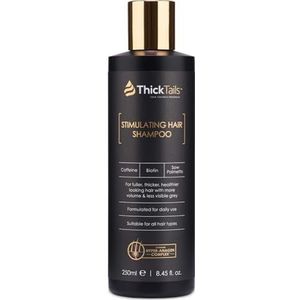 ThickTails - Haargroeishampoo - Anti haaruitval verdikking hergroei behandeling voor vrouwen met dunner wordend haar en breuk als gevolg van de menopauze, stress, postpartum herstel. DHT blokkering