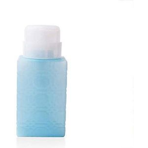 Artlalic Lege pompdispenser, 4 stuks, 100 ml, nagelkunstgereedschap, fles, aceton, vloeistof, lekvrije verwijderaar, reiniger, navulbare container met slot