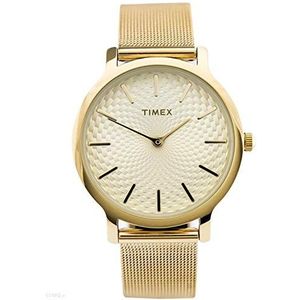 Timex Dameshorloge analoog digitaal kwarts met roestvrij stalen armband TW2R36100