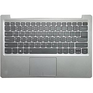 Laptop omhulsel rond toetsenbord & Toetsenbord & Touchpad Voor For Lenovo ideapad 320S-13IKB Color Zilver Verenigde Staten Lay-out