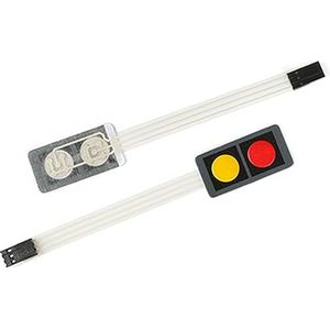 KAIEIRUK 10 stks 1 2 3 4 Sleutel Knop Membraan Schakelaar Array Toetsenbord Toetsenbord Bedieningspaneel Pad (2 toets