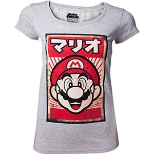 NINTENDO - T-Shirt - Propaganda Poster - Mario (L)