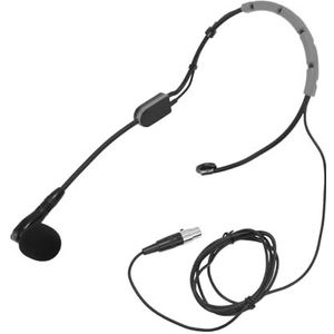 Professionele Headsetmicrofoon voor PGA31 SM31 SM35, Hoofdtelefooncondensatormicrofoon, Fitnessheadsetmicrofoon Hydrofobe Structuur voor PGA31 SM31 SM35 (GREY)