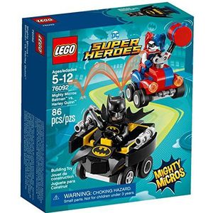 LEGO UK - 76092 DC Super Heroes Mighty Micros: Batman versus Harley Quinn Superhero Speelgoed voor jongens en meisjes