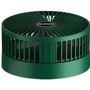 Opvouwbare Ventilator Draagbare Silencioso Vloerventilator Ventilador Portatil USB Oplaadbare Derde Versnelling Zomertafel Bureau Outdoor Campingventilator (Color : Green recharge fan)
