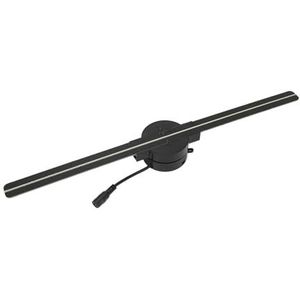 LED-hologramventilator, 3D-hologramventilator, 16,5 inch 2000x224 WiFi 3D-projector met 224 LED-lichtkralen for zakelijke winkelreclame voor zakelijke winkelborden, bars, Halloweenfeeste