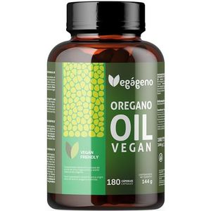 Oregano-olie 180 capsules en Omega 9 met 200 mg per capsule - 170 mg carvacrol. Voordelen voor het immuunsysteem, koudgeperst, GMO-VRIJ. Zonder gluten. Geschikt voor veganisten
