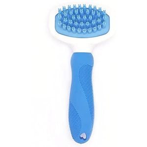DieffematicSZ kam Silicone Comb Bathroom Brush Cleaning Massage Plastic