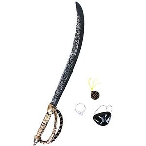RAPPA Piraat sabel/zwaard met accessoires
