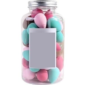 Beste make-upspons for een vlekkeloze foundation applicatie, soepele beautyblenders, gezichtsverfsponsen, poederdons, blendtool, eenvoudig te gebruiken gezichtsspons(Mix_2pcs)