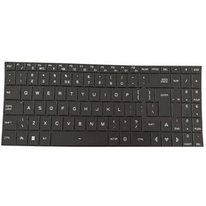 Laptop US toetsenbord voor MEDION voor ERAZER voor Beast X30 MD64135 MD62462 MD62405 MD62404 MD62403 MD62397 MD62398 zwart met achtergrondverlichting(English UI)
