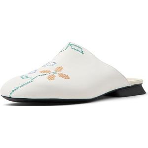 Loafers - Motiefprint - Leer - Platte Hak