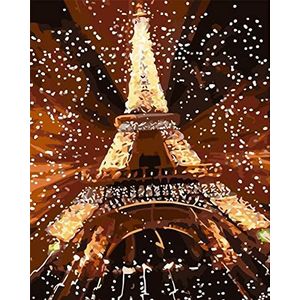Eiffeltoren Puzzel met 500 stukjes, artistiek puzzelplezier, moeilijke houten puzzel, tieners, stress verminderen puzzel