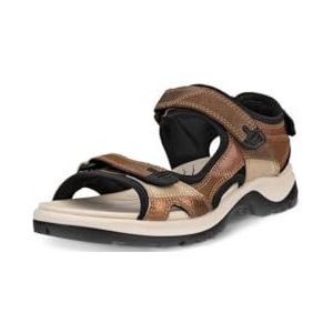ECCO Women's Yucatan Multicolor Sport Sandal, Cashmere Patchwork, 12-12.5