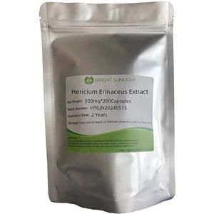 Bright sunlight Hericium Erinaceus Extract 500mg* 200Capsules