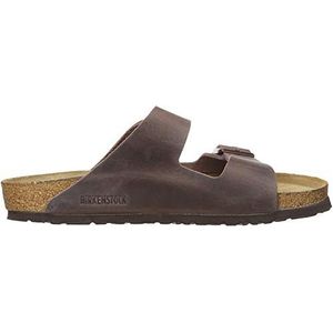Birkenstock Arizona zacht voetbed - leer (unisex) Habana geolied leer 35 (US dames 4-4.5) smal