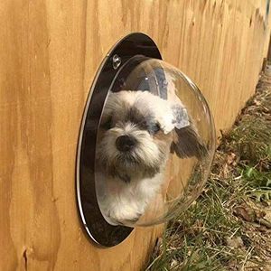 BobbyPet Hondenomheining - Clear View Dome Pet Peek Window - XL maat voor hond/kat/paard, zelfs kinderen