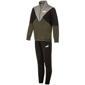 PUMA Track Suit 849231 Retro trainingspak voor heren, Forest Night, XL