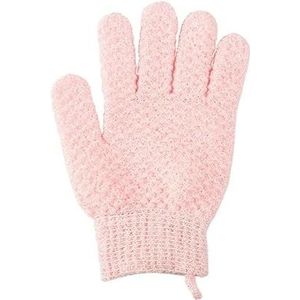 Badsponzen for volwassenen, badspons, mesh poef badspons, schuim Loofah spons (Size : Pink)
