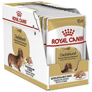 Royal Canin Adult Bassotto Dog Food - Package of 12 x 85 GR - Total: 1020 gr