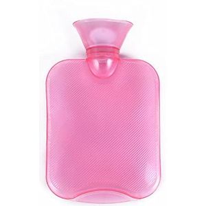 1 stcs 2l warmwaterfles bedekking koudendige hitte behouddeksten,Pink Hot Water Bottle
