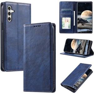 Telefoon Flip Case Cover, Compatibel met Samsung Galaxy A05S 4G (Global Edition) portemonnee-hoesje met kaarthouder magnetisch, telefoonhoesje schokbestendige hoes lederen beschermhoes standaard boek