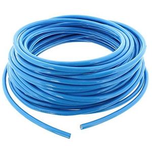 Polyurethaan kabel H07BQ-F 3G 2,5mm² PUR kabel blauw 50 meter