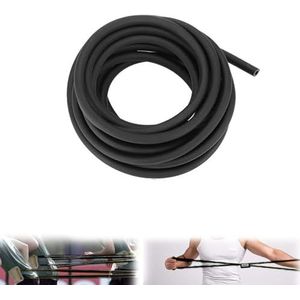 3Meters/9.8FT Lengte Natuurlijke Latex Buis Chirurgische Band Buis Rubber Slang ID 2mm OD 5mm (zwart)
