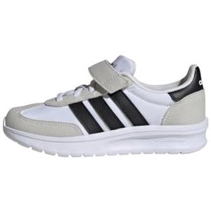 adidas Run 70s 2.0 Kinderschoen, bovenmateriaal van leer, blauw, Cloud White Core Black Grey One, 30.5 EU