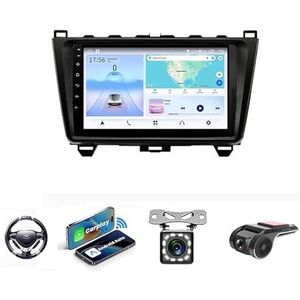 Android 13 Auto Stereo MP5 Player 9'' Screen Autoradio Voor Mazda 6 GH 2007-2012 Car-play Android Auto GPS-navigatie Bluetooth RDS FM AM DAB+ Radio Stuurbediening Voice Control(NF-5 8Core 4+64G)