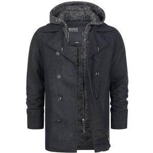 INDICODE JEANS Tussenjas ' Cliff Jacke '  grijs gemêleerd