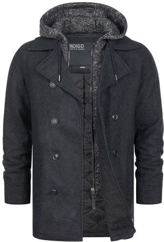 INDICODE JEANS Tussenjas ' Cliff Jacke '  grijs gemêleerd
