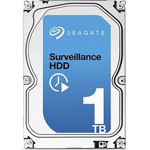 Seagate Surveillance HDD - interne harde schijf, ST1000VX001 (3,5 inch), SATA III voor het bewakingsgebied bulk 1 TB