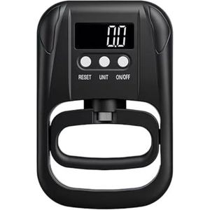 Elektronische gripsterktetester Draagbare multifunctionele handdynamometergreep for training Sportoefeningen Trainingsapparatuur(Black)