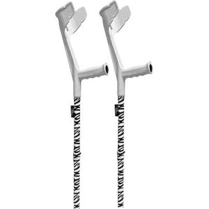 myCover Zebra Trendy hoes voor krukken en wandelstokken, geschikt voor alle krukken en wandelstokken, elastische stof, wasbaar, 2 stuks