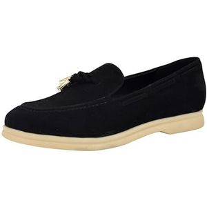 Guess dames aryana slipper, zwart suède 001, 41 EU