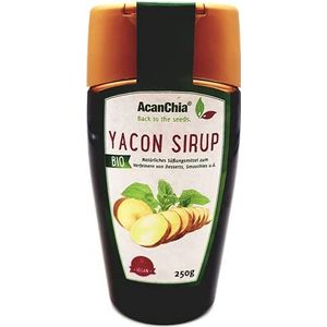Yacon siroop 250g Bio AcanChia rauwkostkwaliteit