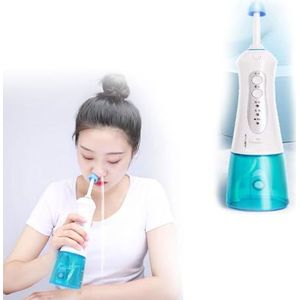 Neti Elektrische kookpan, sinuspoelset, perfecte neusspoelmachine, 200 ml neusspoelsysteem, voor het verlichten van neusbijholten en allergieën, geschikt voor volwassenen en kinderen