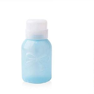 Artlalic Lege pompdispenser, 4 stuks, 100 ml, nagelkunstgereedschap, fles, aceton, vloeistof, lekvrije verwijderaar, reiniger, navulbare container met slot