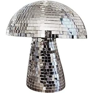 Loupsiy Mushroom Disco Ball | Reflector Glitter Disco Ball | Stage Props, Spelaccessoires, Schoolfestivals, Feestartikelen en benodigdheden