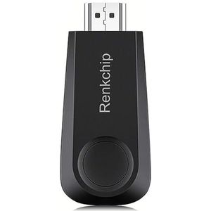 WiFi Display Dongle, Draadloze HDMI Adapter 1080P TV-ontvanger, Airplay Mirroring van telefoon naar groot scherm, Ondersteuning Miracast DLNA TV Stick