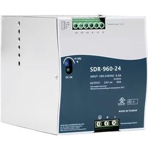 Voeding SDR-960 SDR-960-24 24V SDR-960-48 48V 960W DC rail schakelende voeding (SDR-960-24)